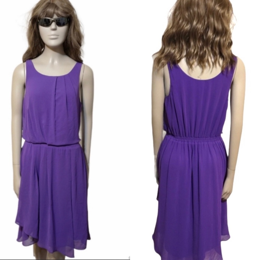 4/$20 • RW & CO • Purple Sleeveless Party Dress